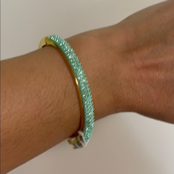 J.crew Rounded pave hinge bracelet - Picture 5 of 8